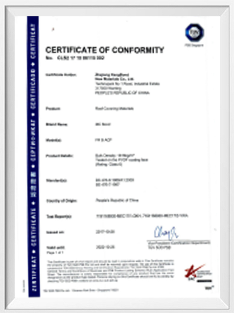 Certifications