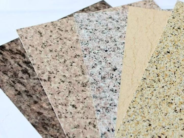Marble Stone Granite Texture Finish Aluminium Composite Panel