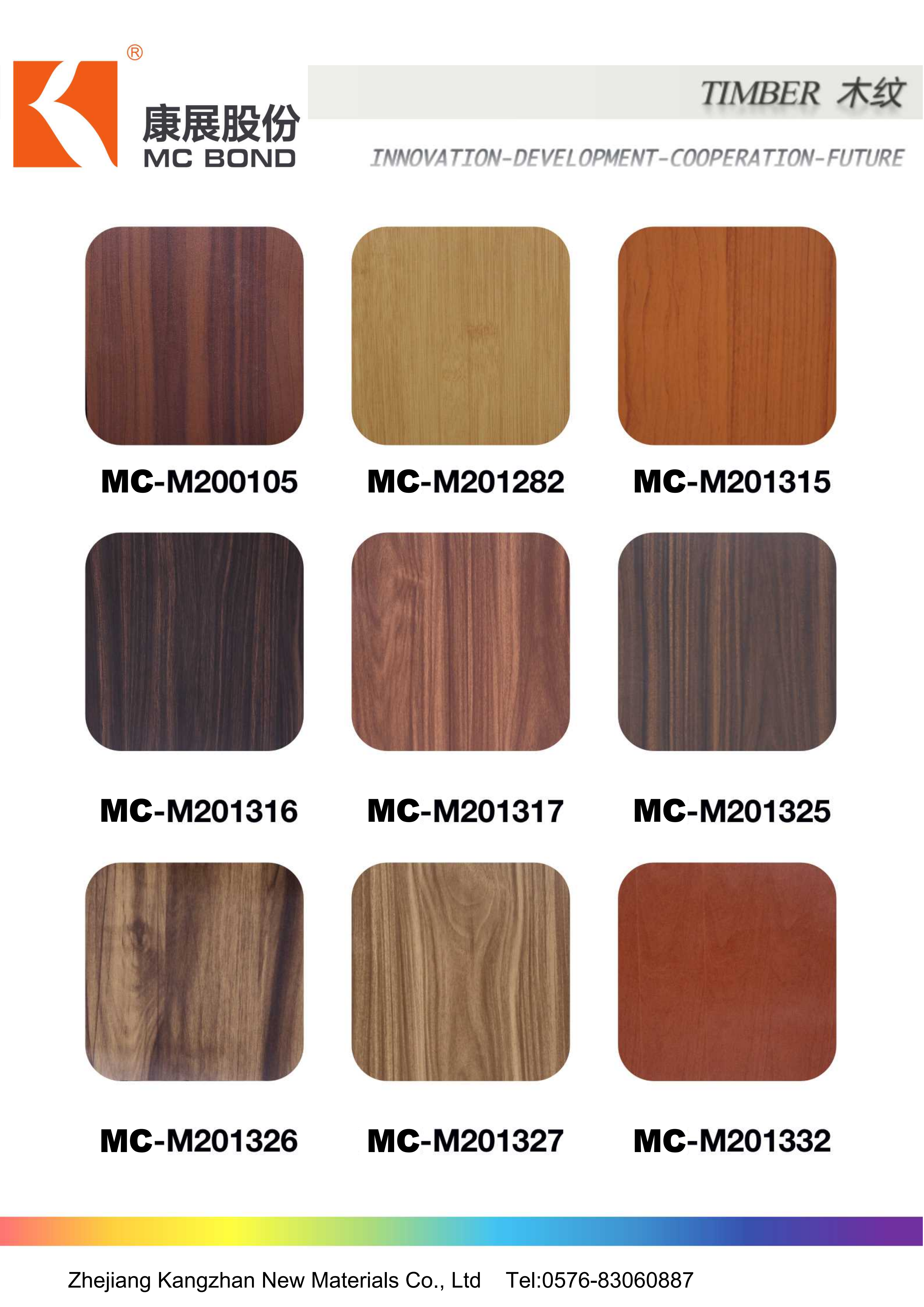 Wooden and Marble Color